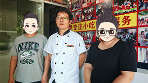 牛肉粉店老板报名学习煮粉和老友粉