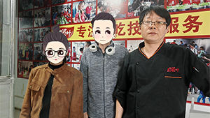 广西帅哥报名学习煎饼果子,美女老学员加学桂林米粉